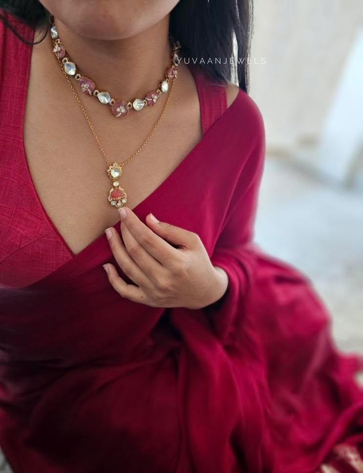 Lenore quartz necklace Thumbnail