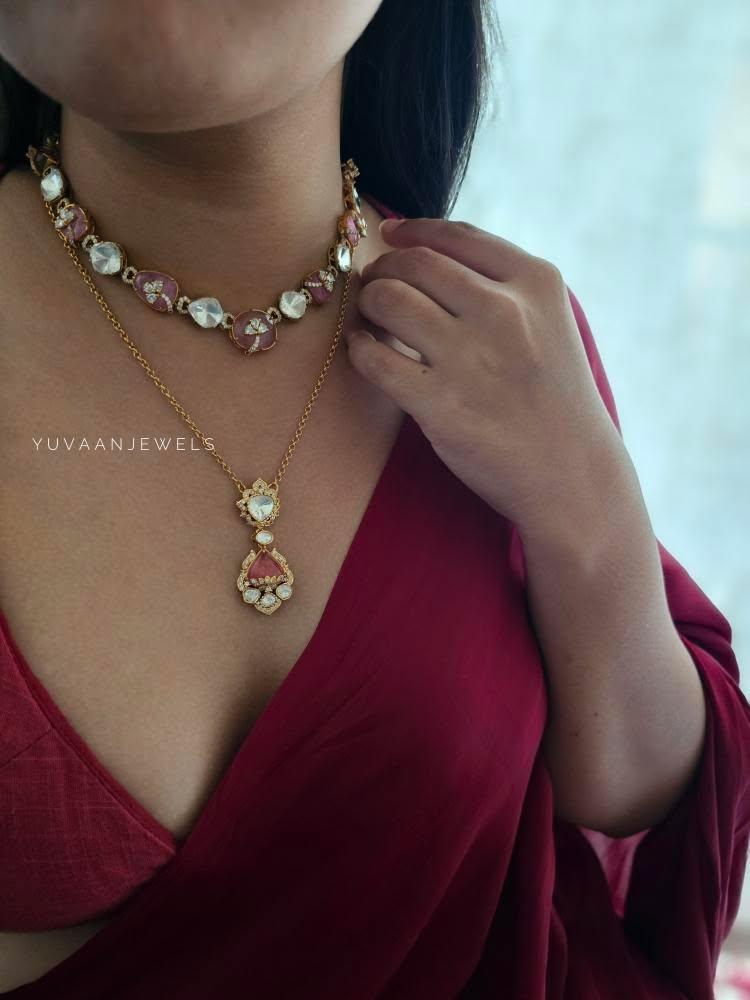 Lenore quartz necklace Thumbnail