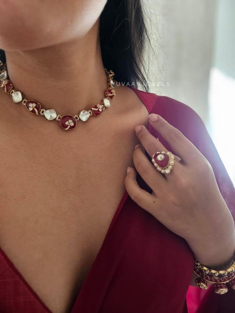 Lenore quartz necklace Thumbnail