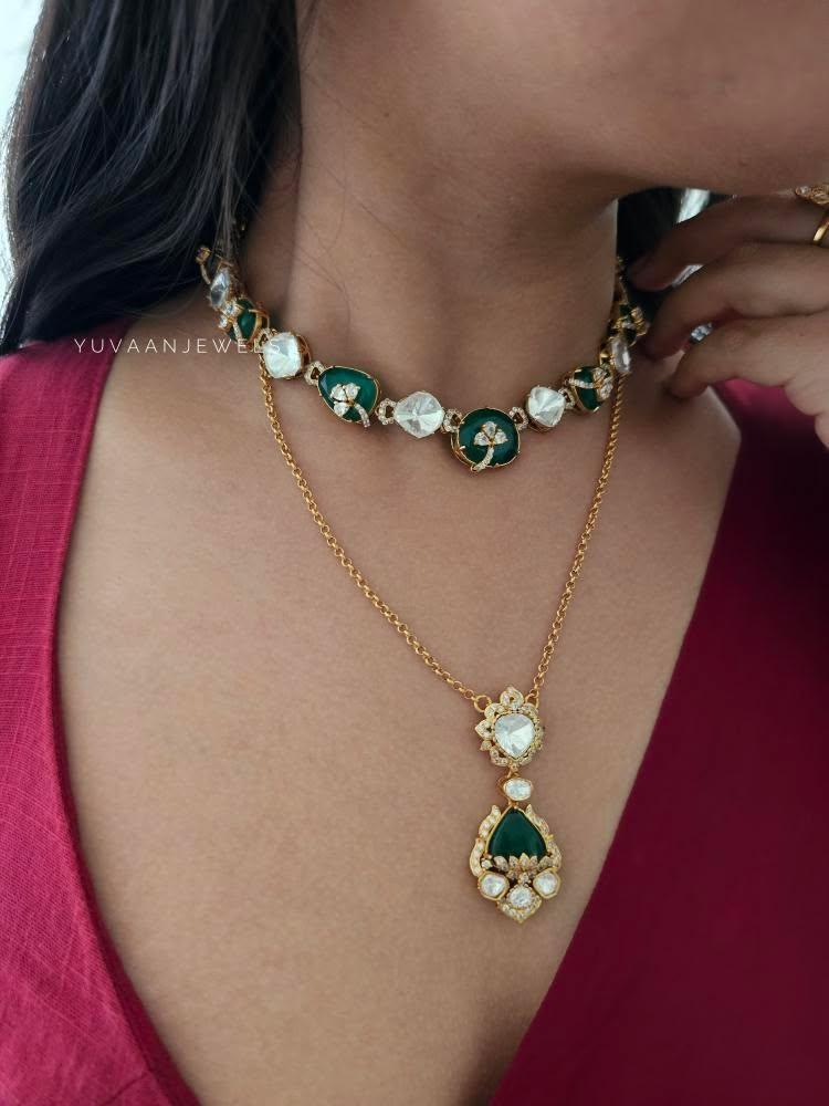 Lenore quartz necklace Thumbnail