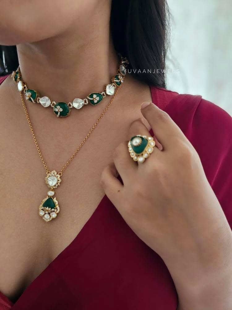 Lenore quartz necklace Thumbnail