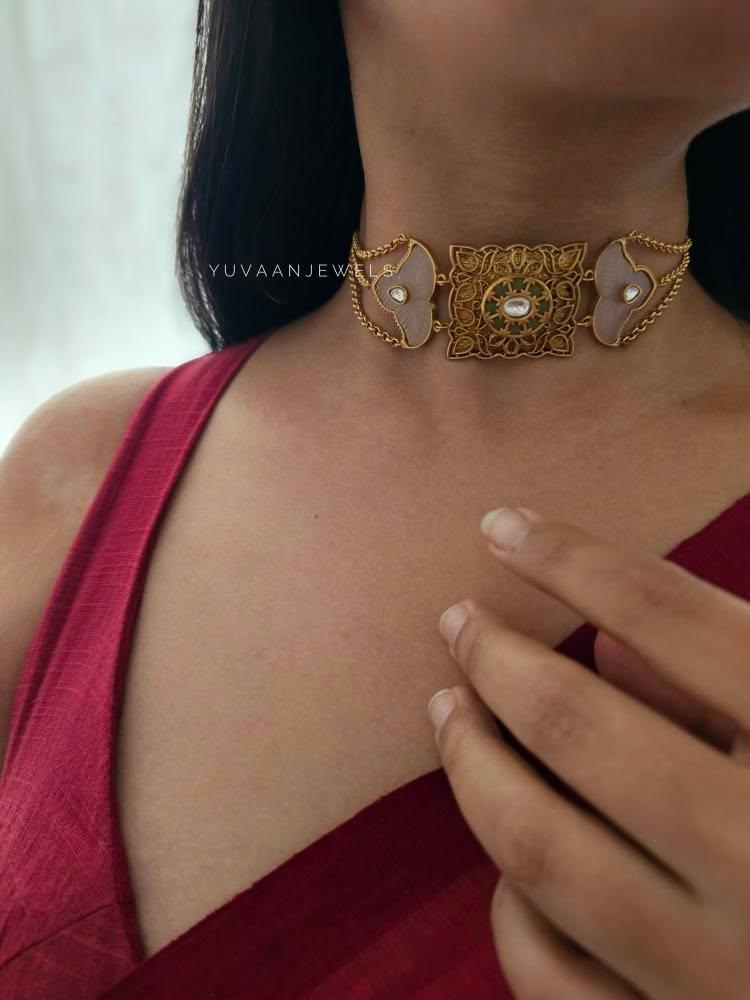 Yudistia handcrafted choker Thumbnail