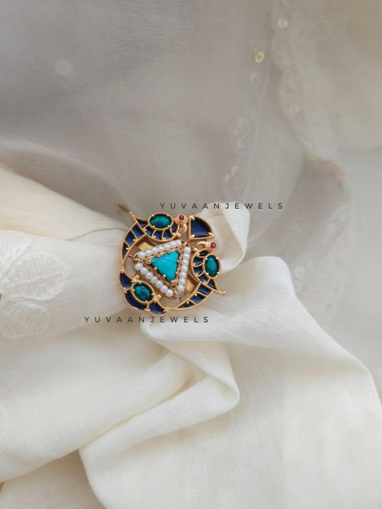 Prushka handcrafted ring Thumbnail