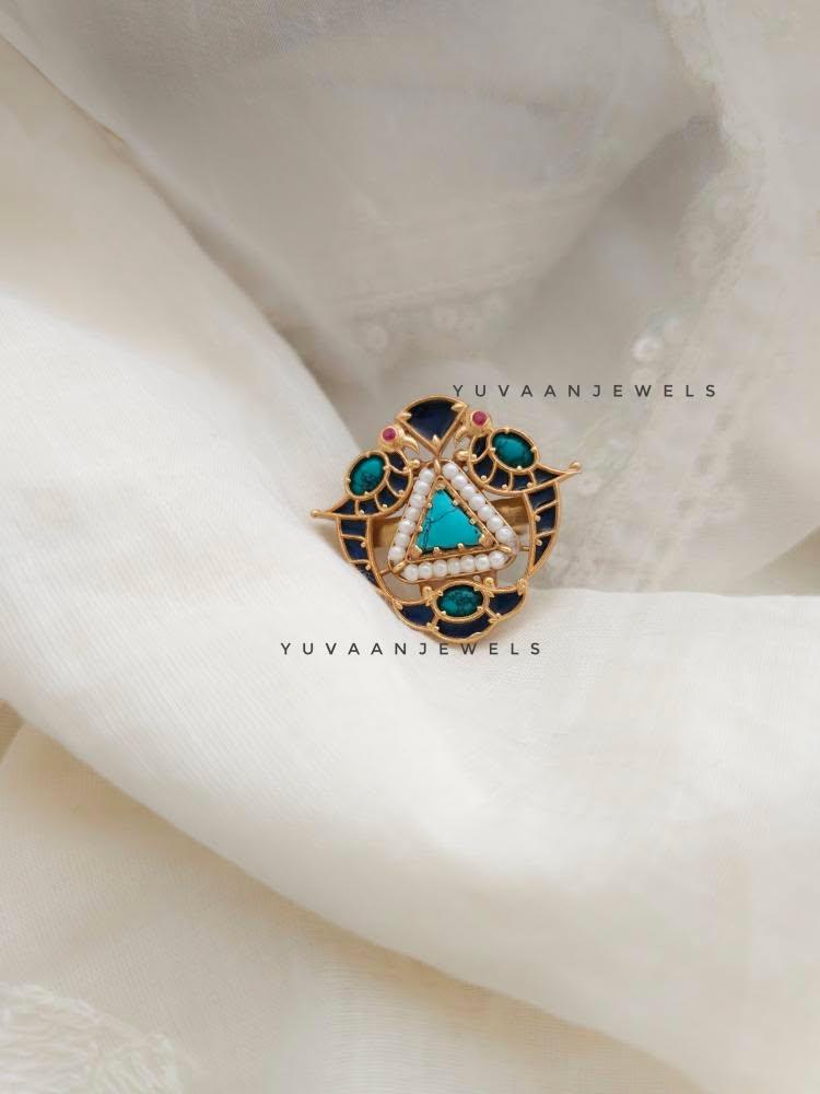 Prushka handcrafted ring Thumbnail