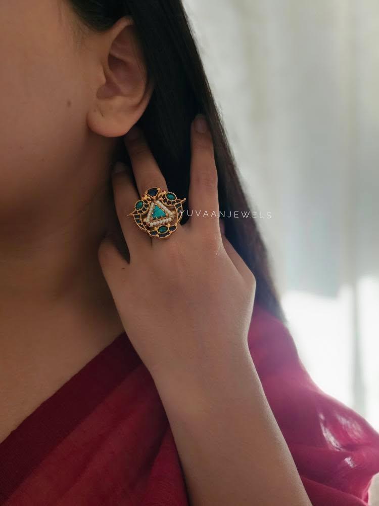 Prushka handcrafted ring Thumbnail