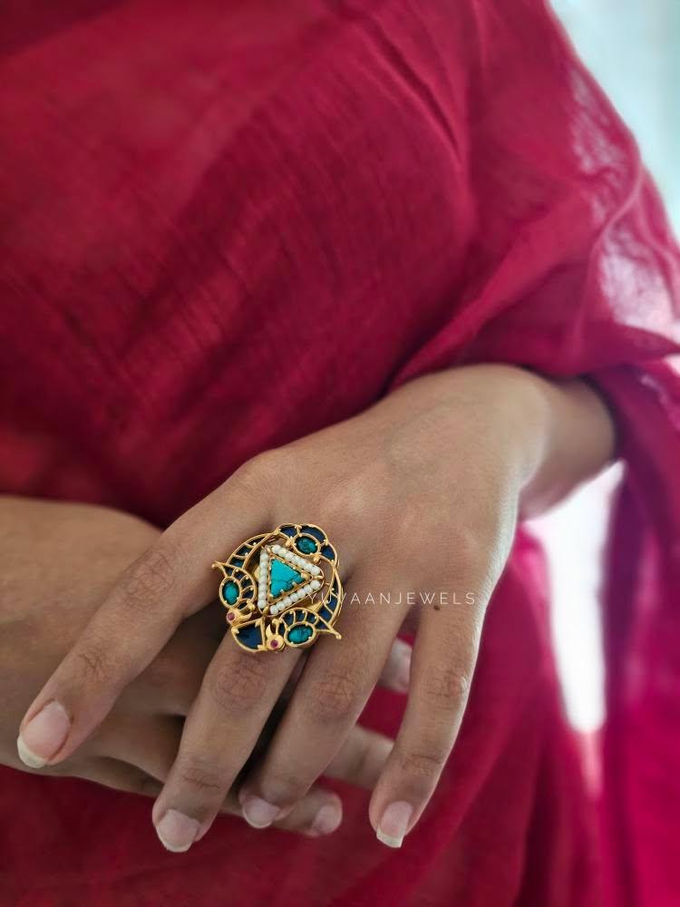 Prushka handcrafted ring Thumbnail