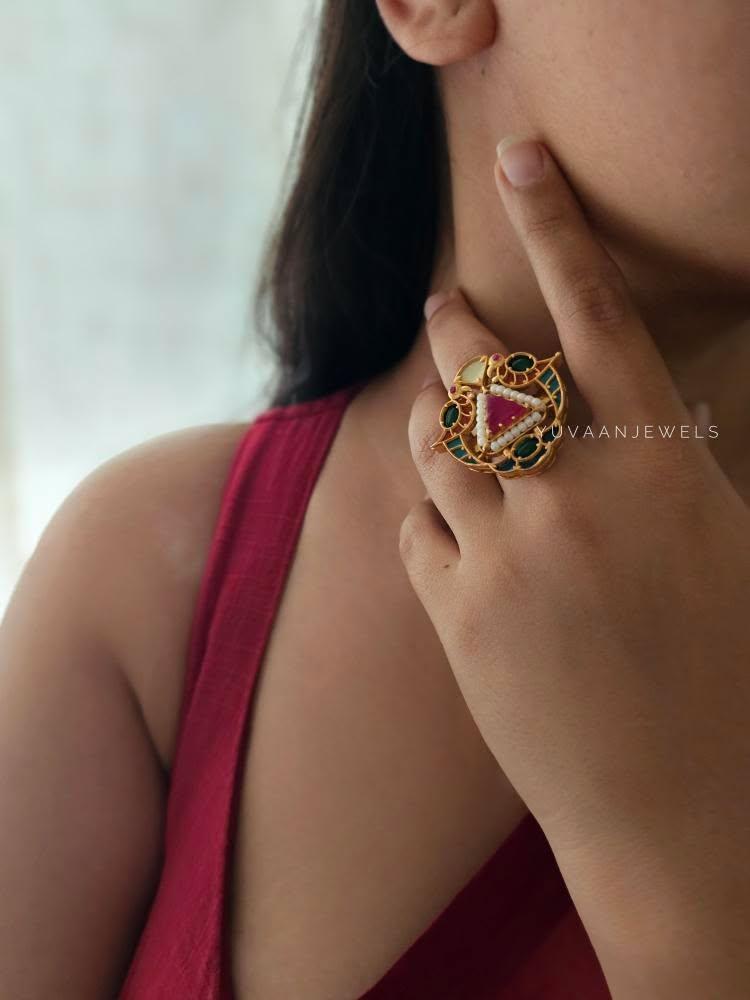 Prushka handcrafted ring Thumbnail
