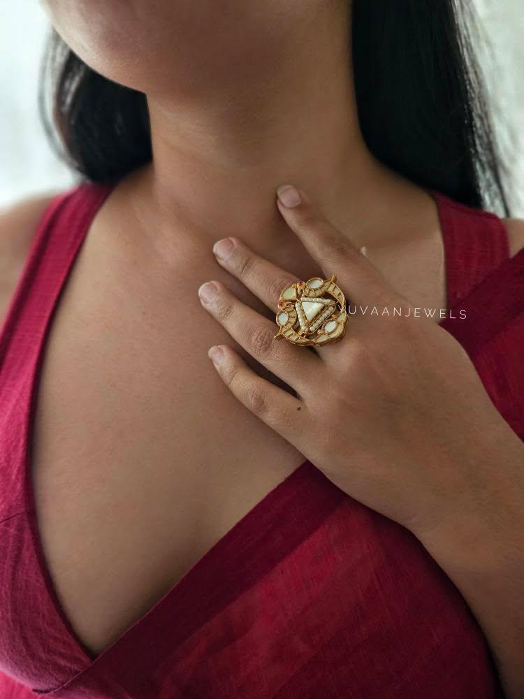 Prushka handcrafted ring Thumbnail