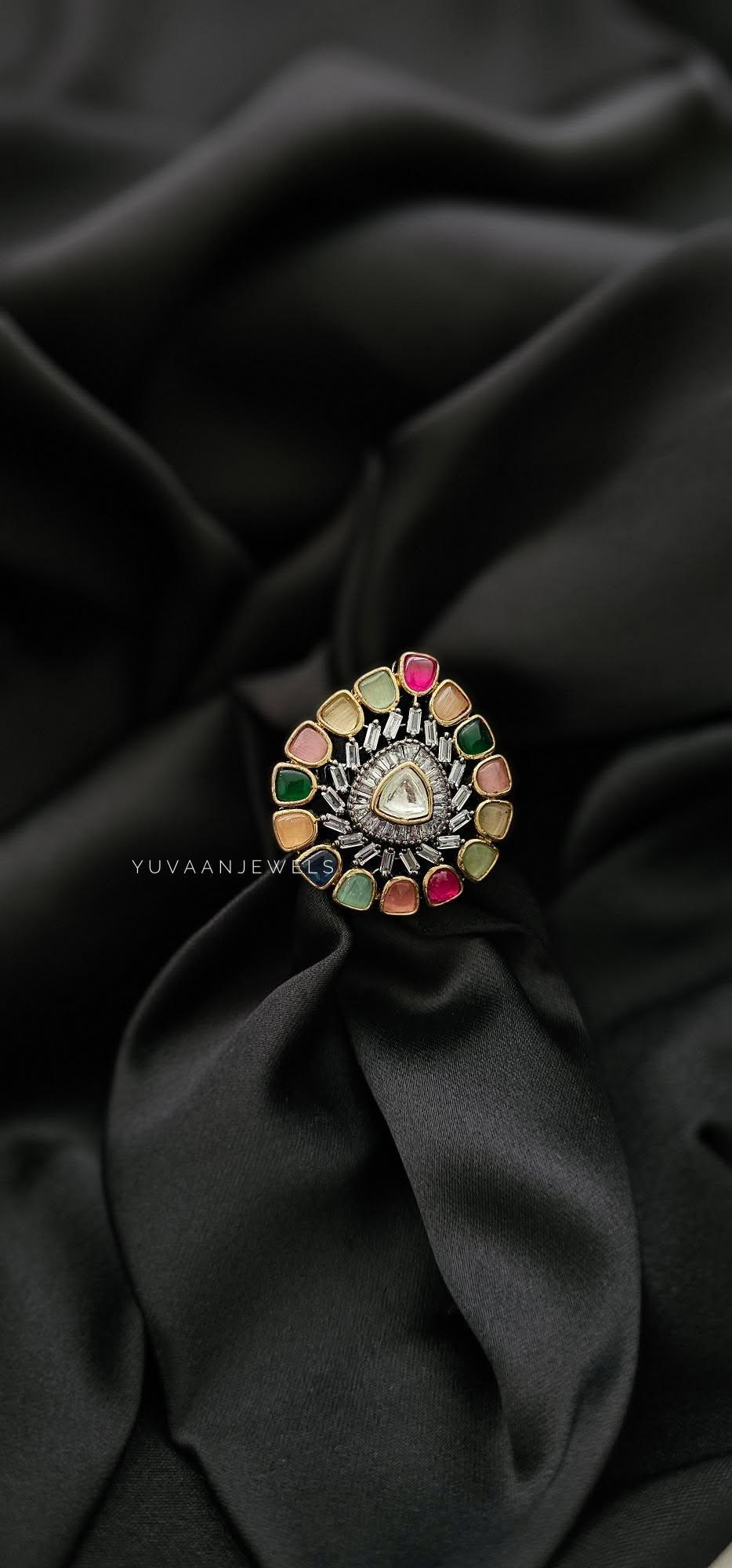 Peatel polki ring Thumbnail