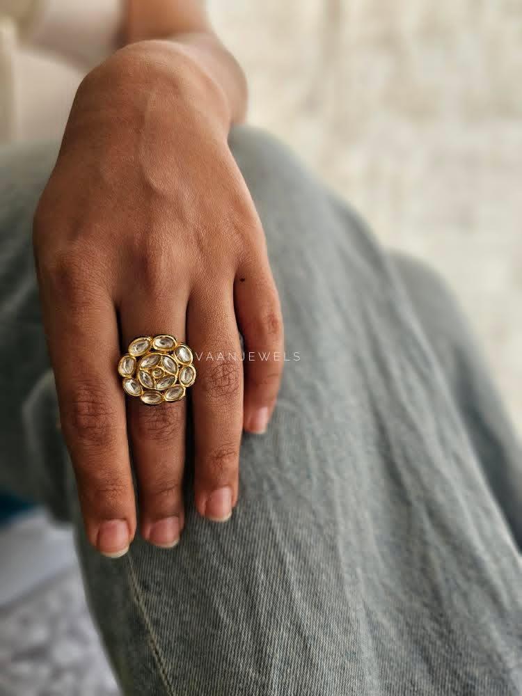 Cyra polki ring Thumbnail