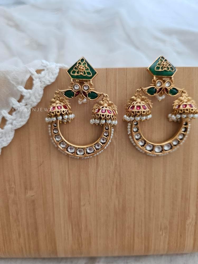 Shazia handcrafted earrings Thumbnail