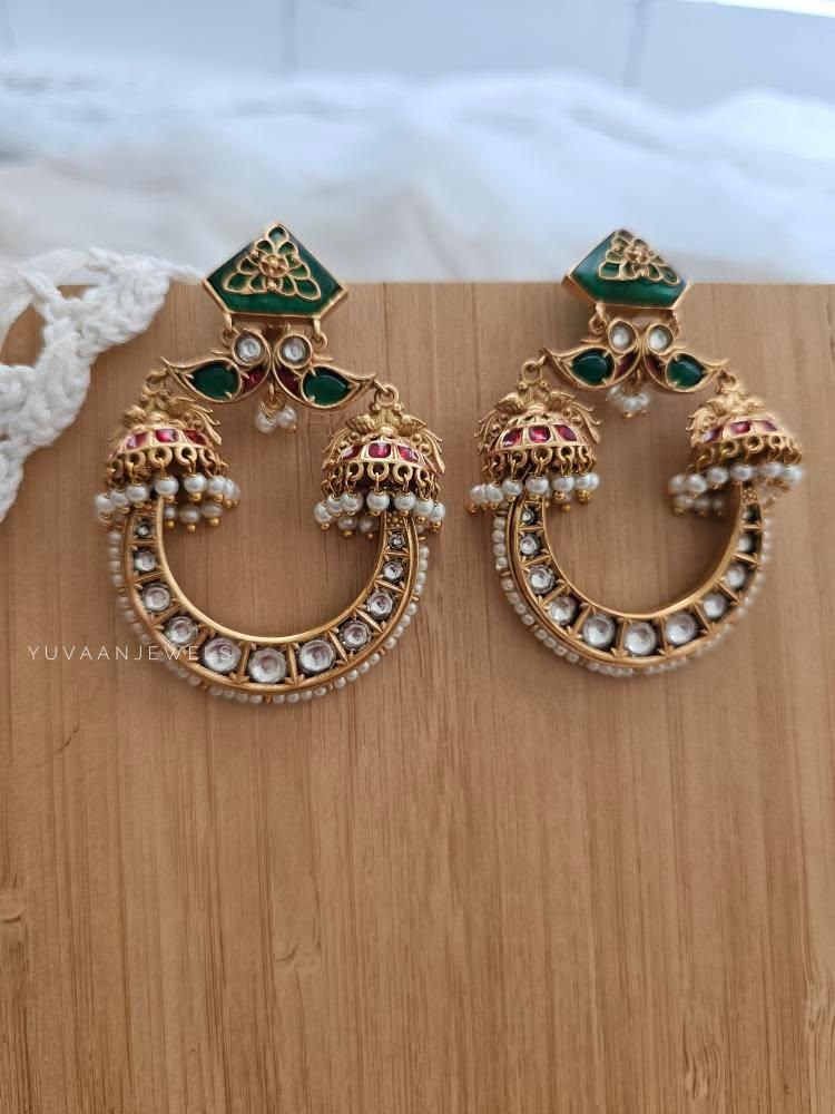 Shazia handcrafted earrings Thumbnail