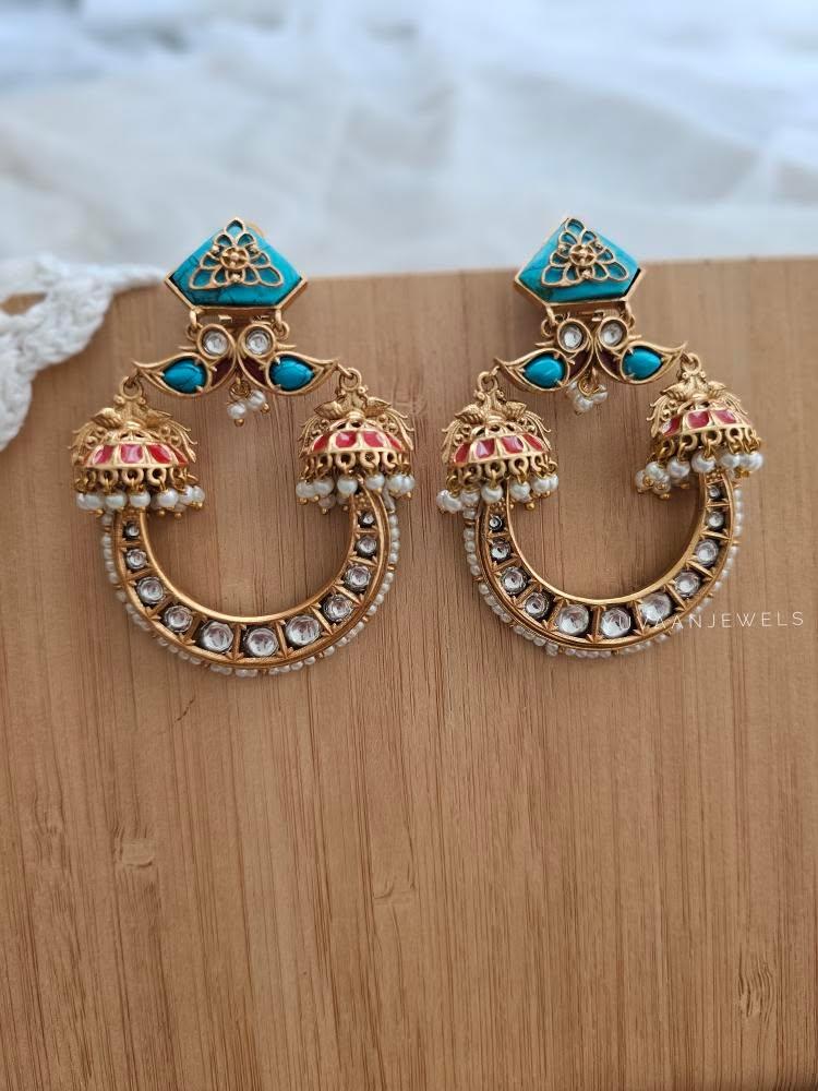 Shazia handcrafted earrings Thumbnail