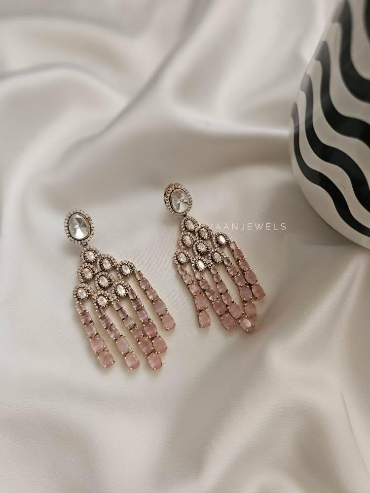 Maliah polki earrings Thumbnail