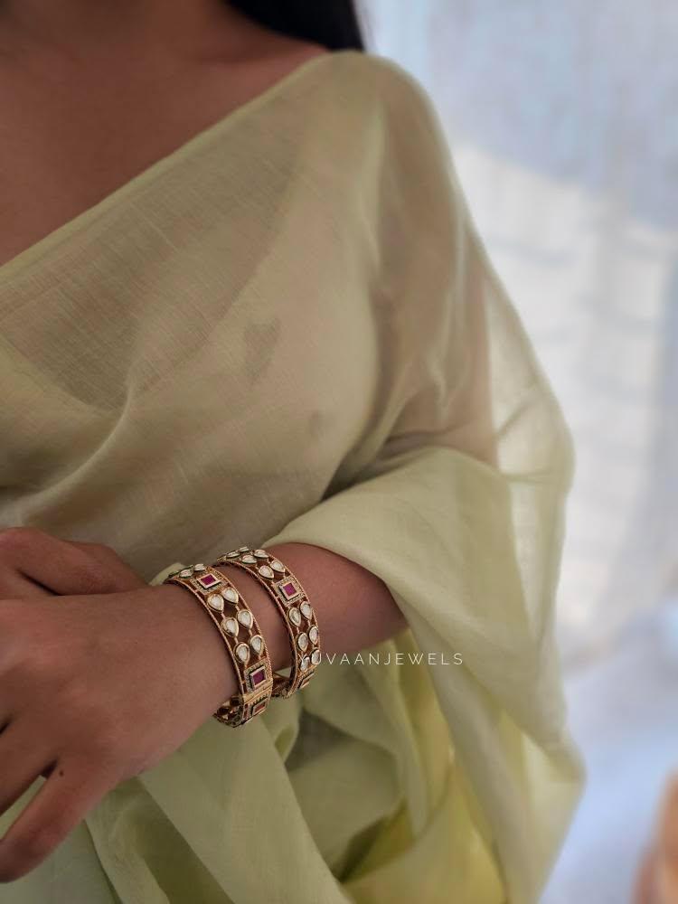 Lilavati polki bangles Thumbnail