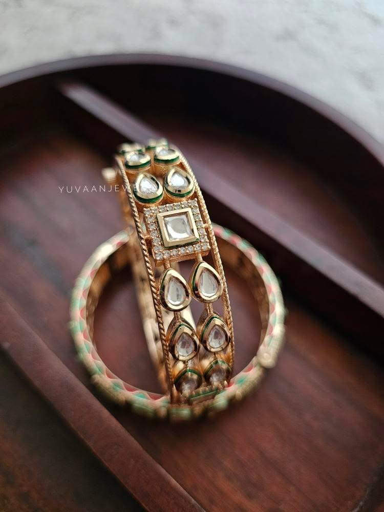 Lilavati polki bangles Thumbnail