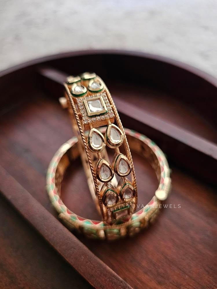 Lilavati polki bangles Thumbnail