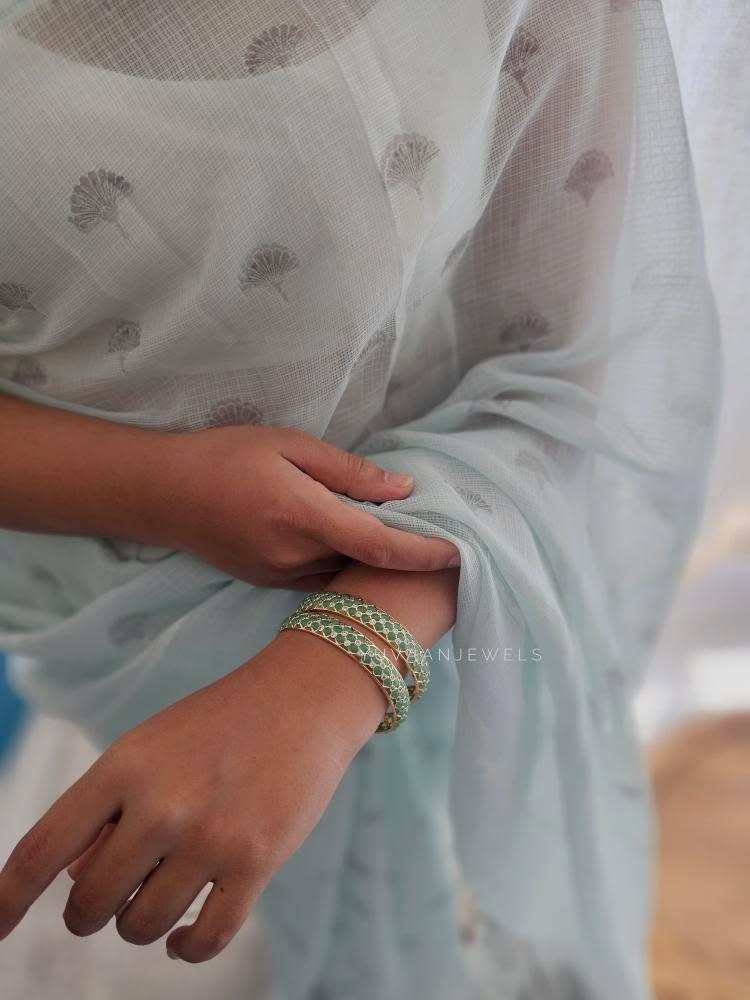 Zariya meenakari bangles Thumbnail