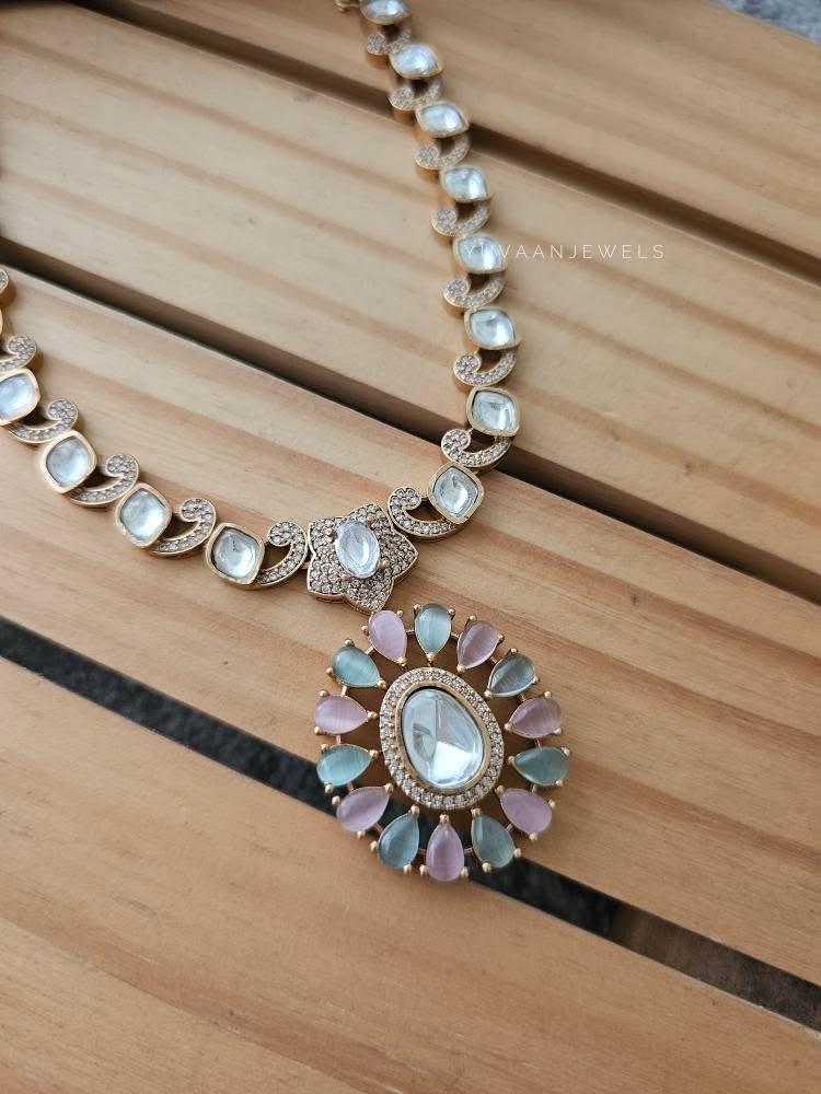 Arunika polki necklace Thumbnail