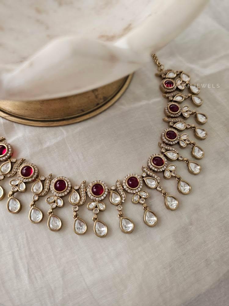 Danyi polki necklace Thumbnail