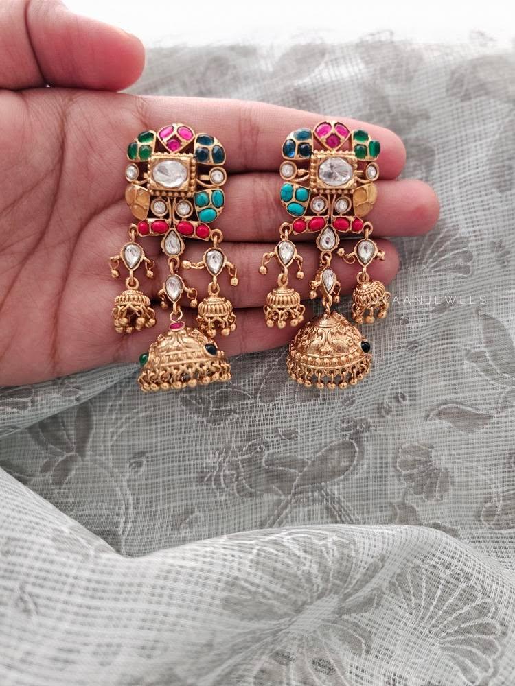 Fathima handcrafted jhumki Thumbnail