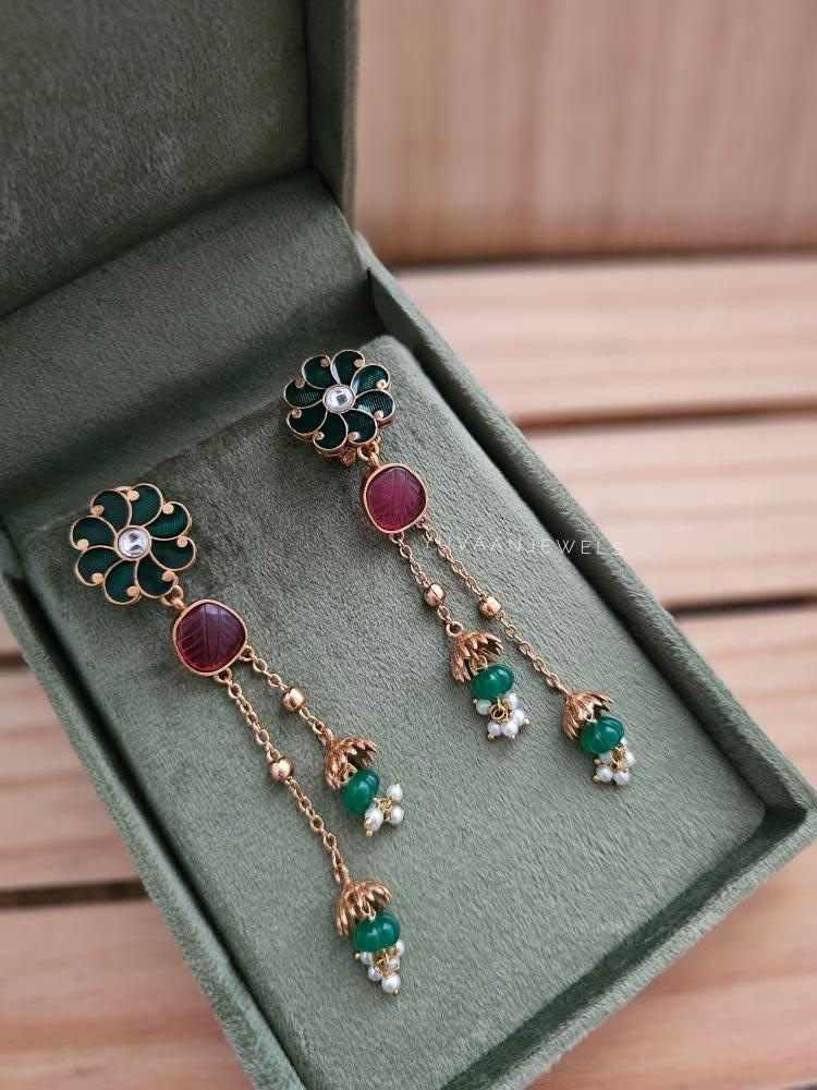 Jayanti handcrafted earrings Thumbnail
