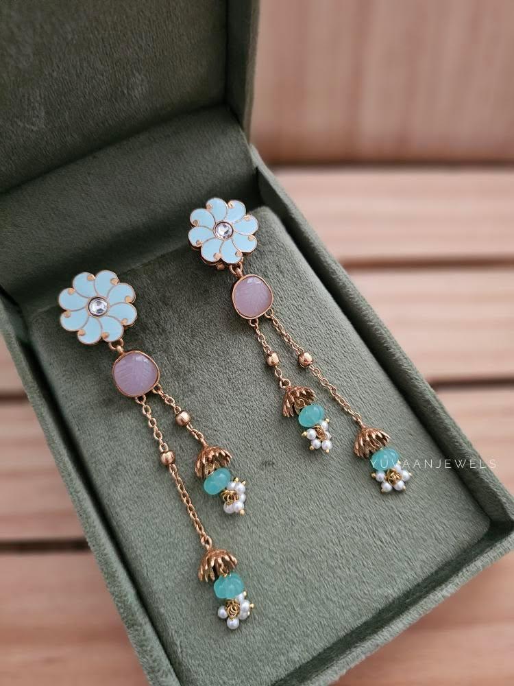 Jayanti handcrafted earrings Thumbnail