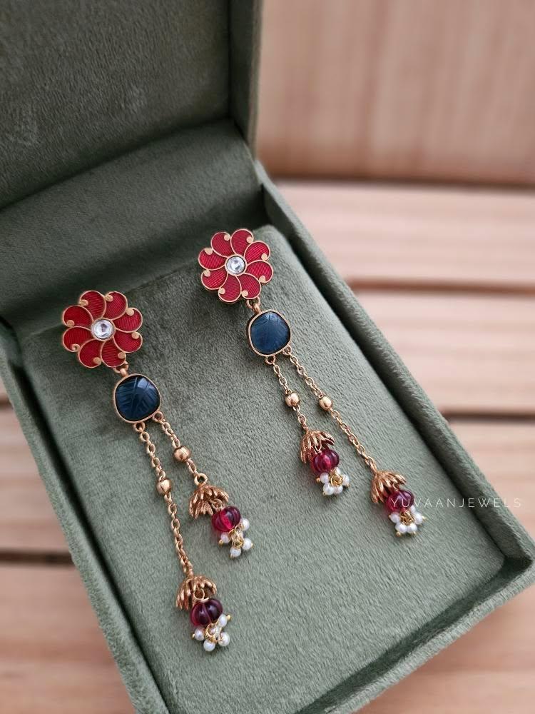 Jayanti handcrafted earrings Thumbnail