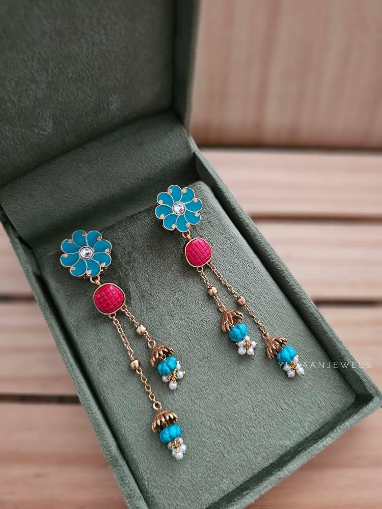 Jayanti handcrafted earrings Thumbnail