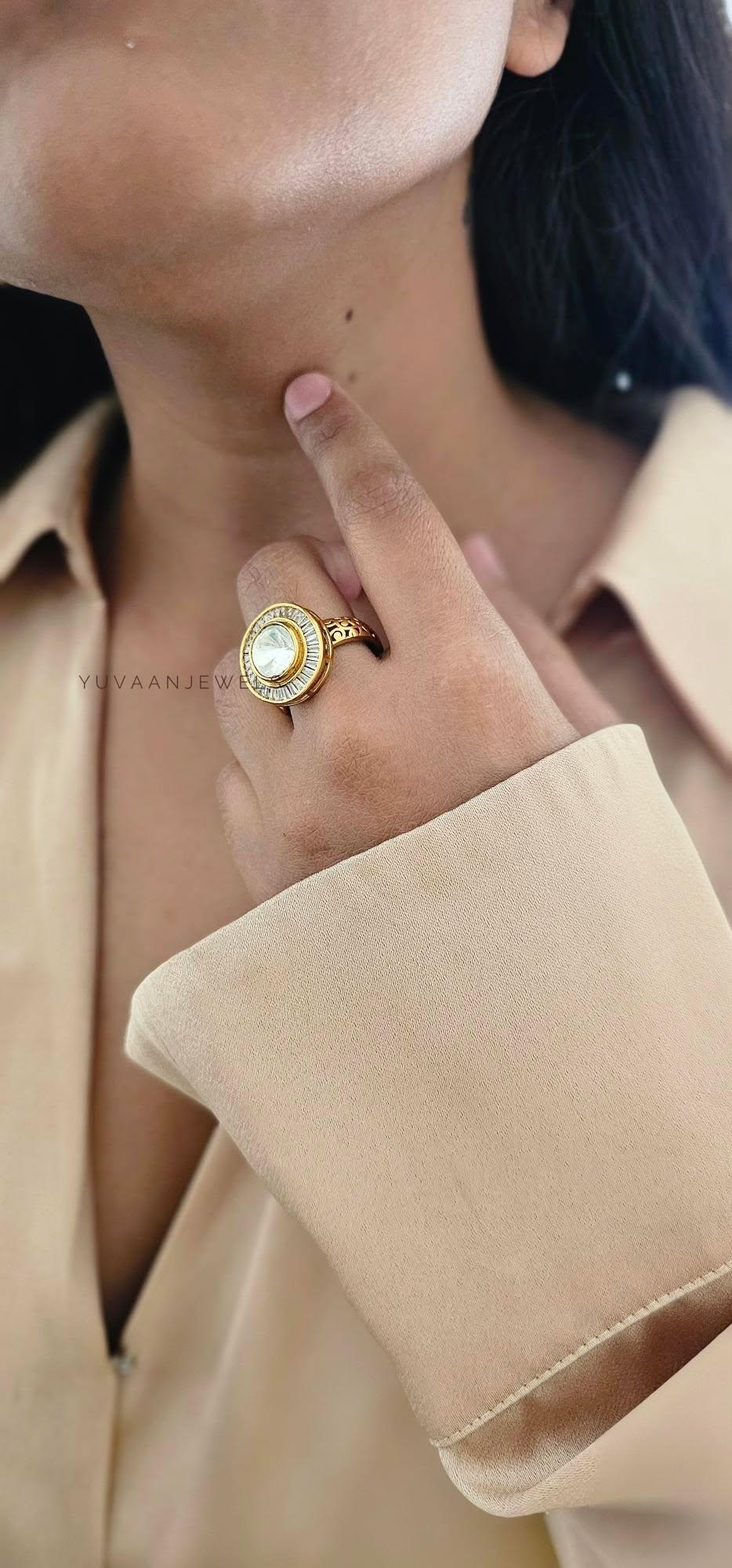 Kyomi polki ring Thumbnail