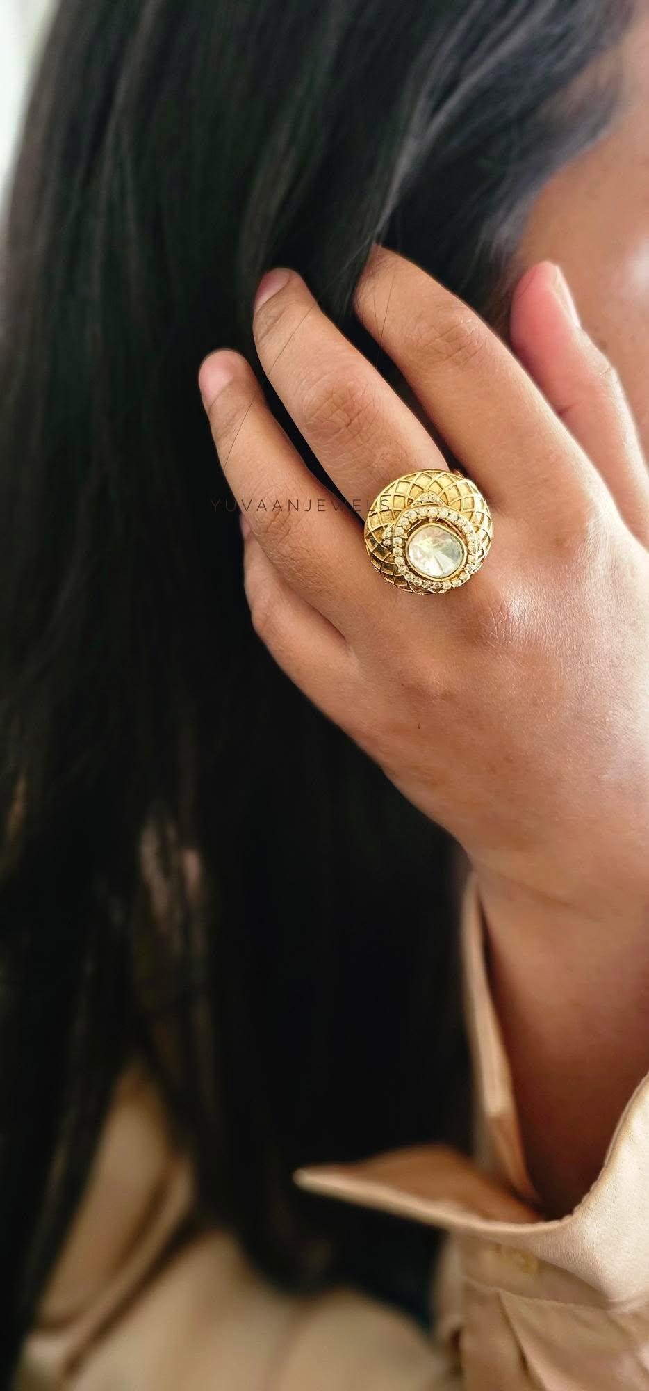 Mariya polki ring Thumbnail