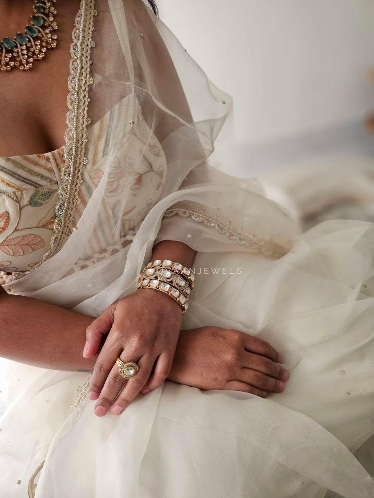 Aashna polki bangle Thumbnail