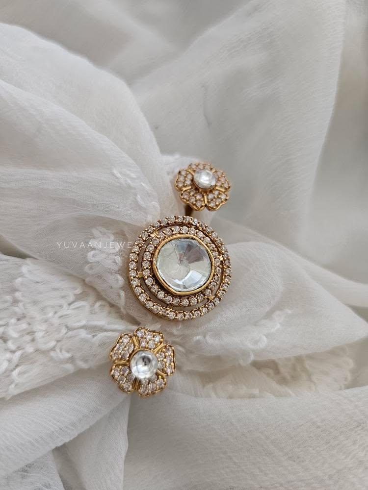 Mila twin polki ring Thumbnail