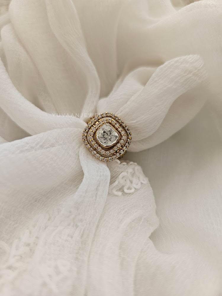 Aashna polki ring Thumbnail