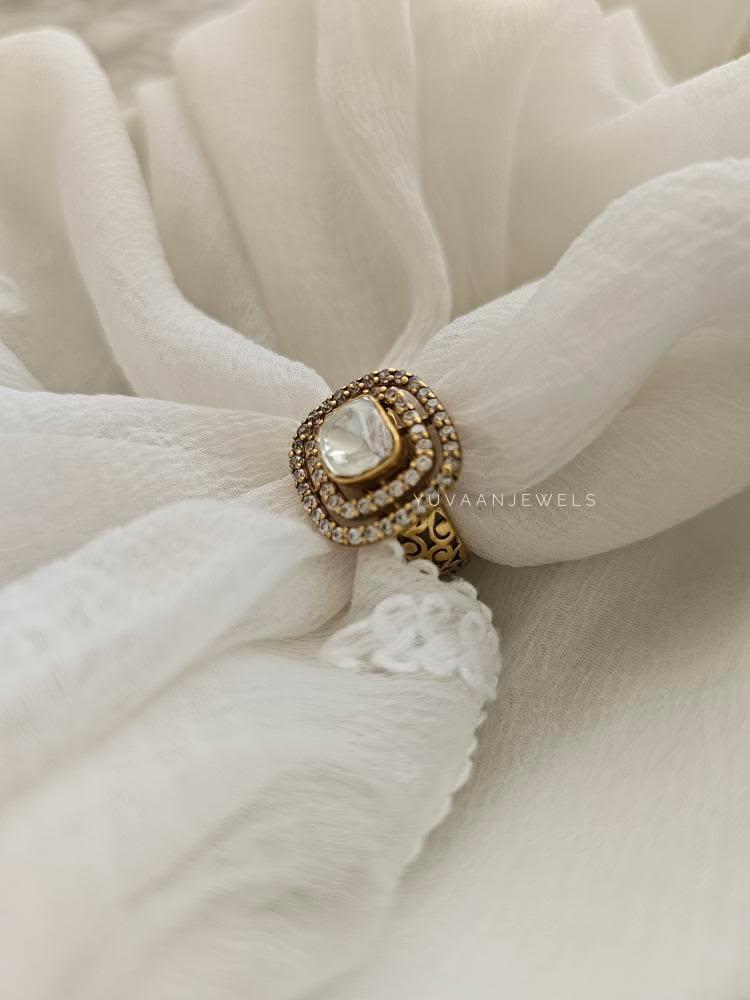 Aashna polki ring Thumbnail