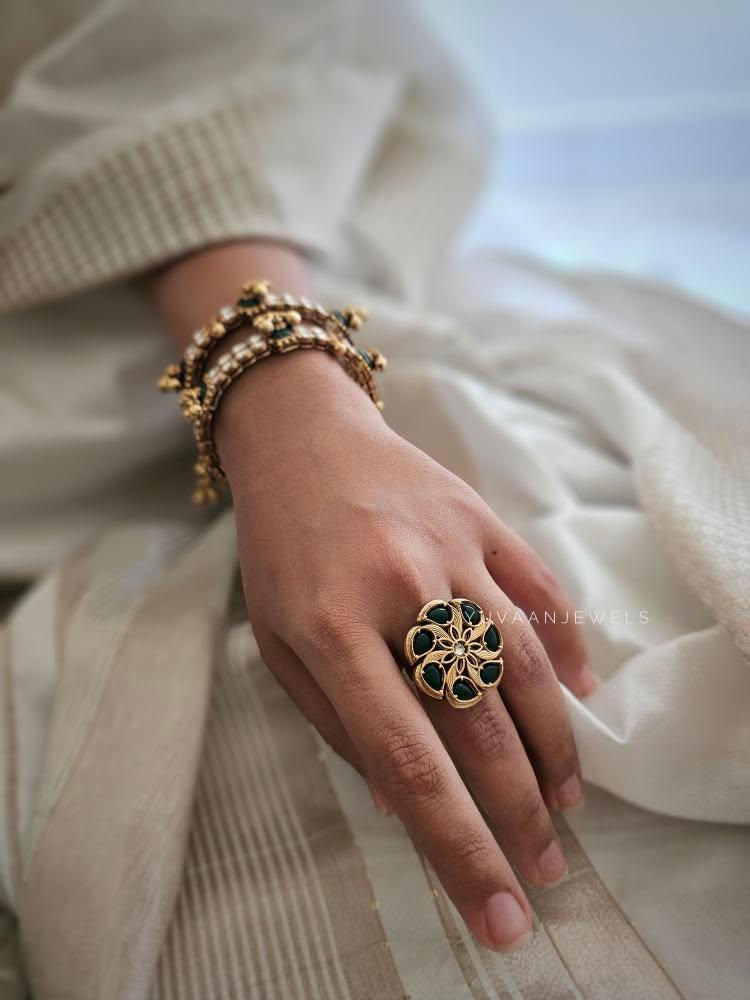 Surya handcrafted ring Thumbnail