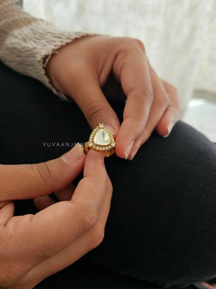 Yossi polki ring Thumbnail