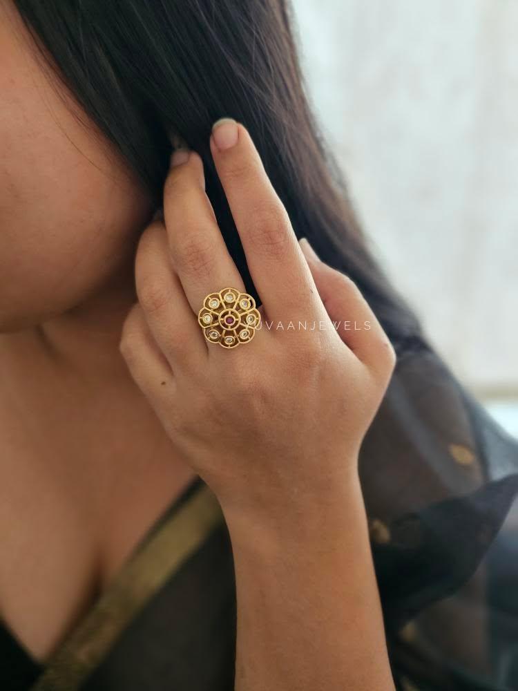 Gulabo handcrafted ring Thumbnail