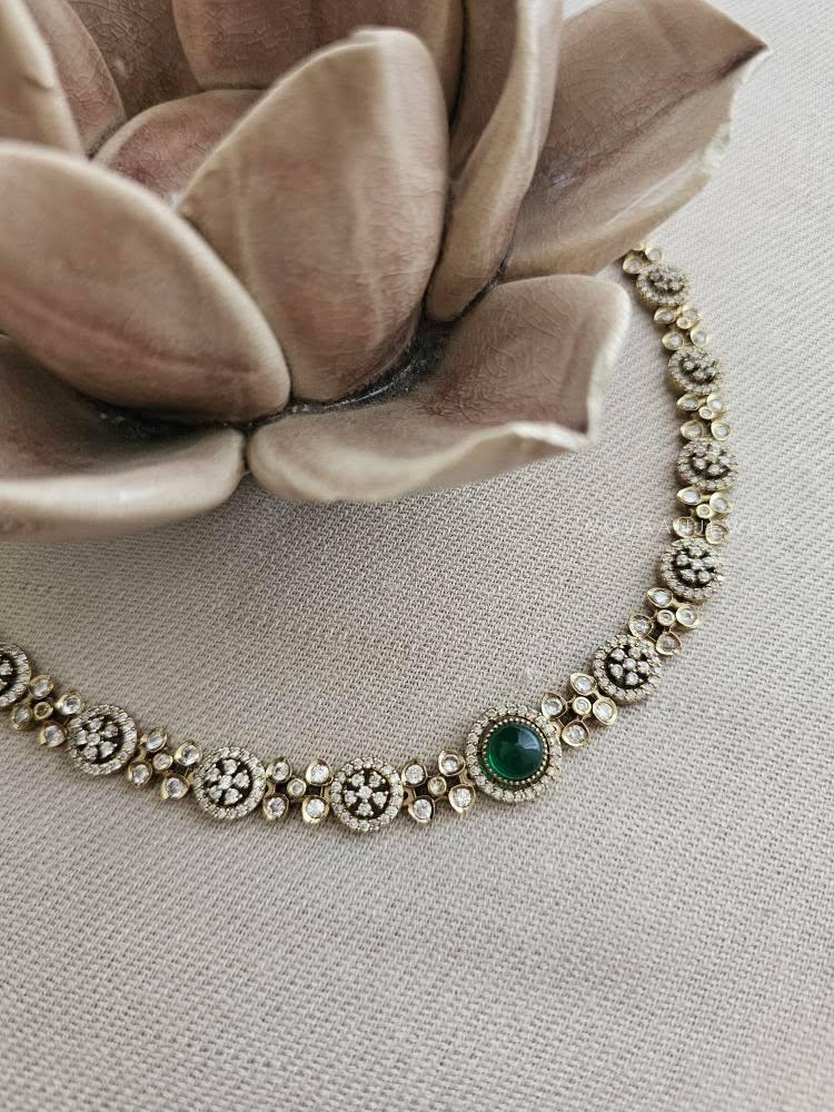 Sora polki necklace Thumbnail