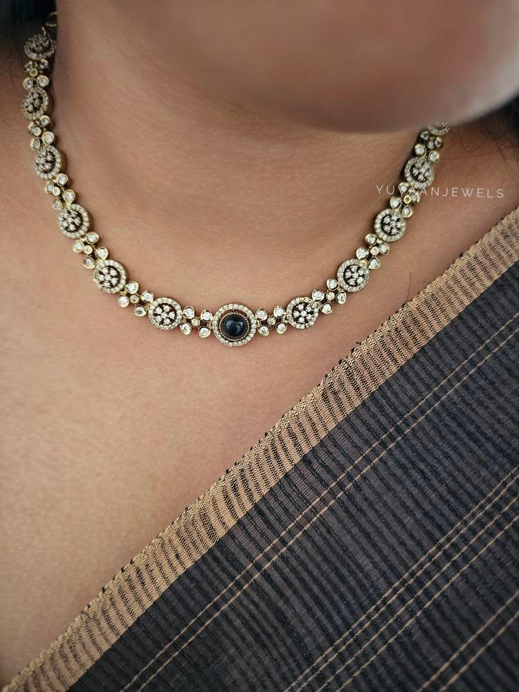 Sora polki necklace Thumbnail