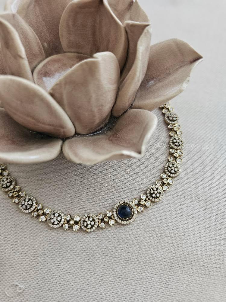 Sora polki necklace Thumbnail