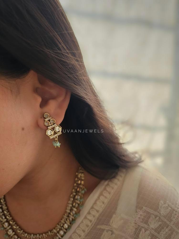 Yura polki necklace Thumbnail