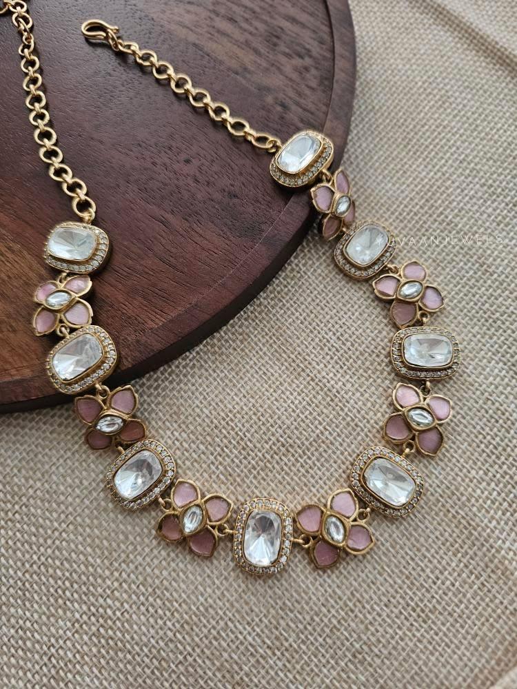 Katha polki choker/Necklace Thumbnail