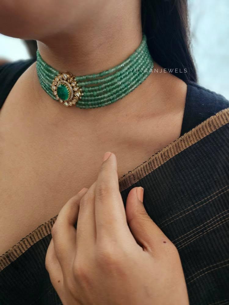 Ahir quartz choker Thumbnail