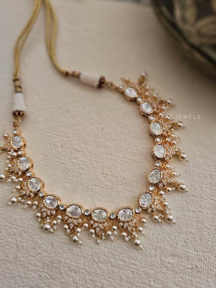 Purvi polki necklace Thumbnail