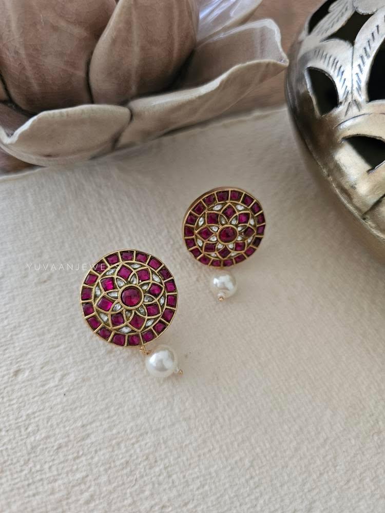 Rewa polki delicate chain necklace Thumbnail