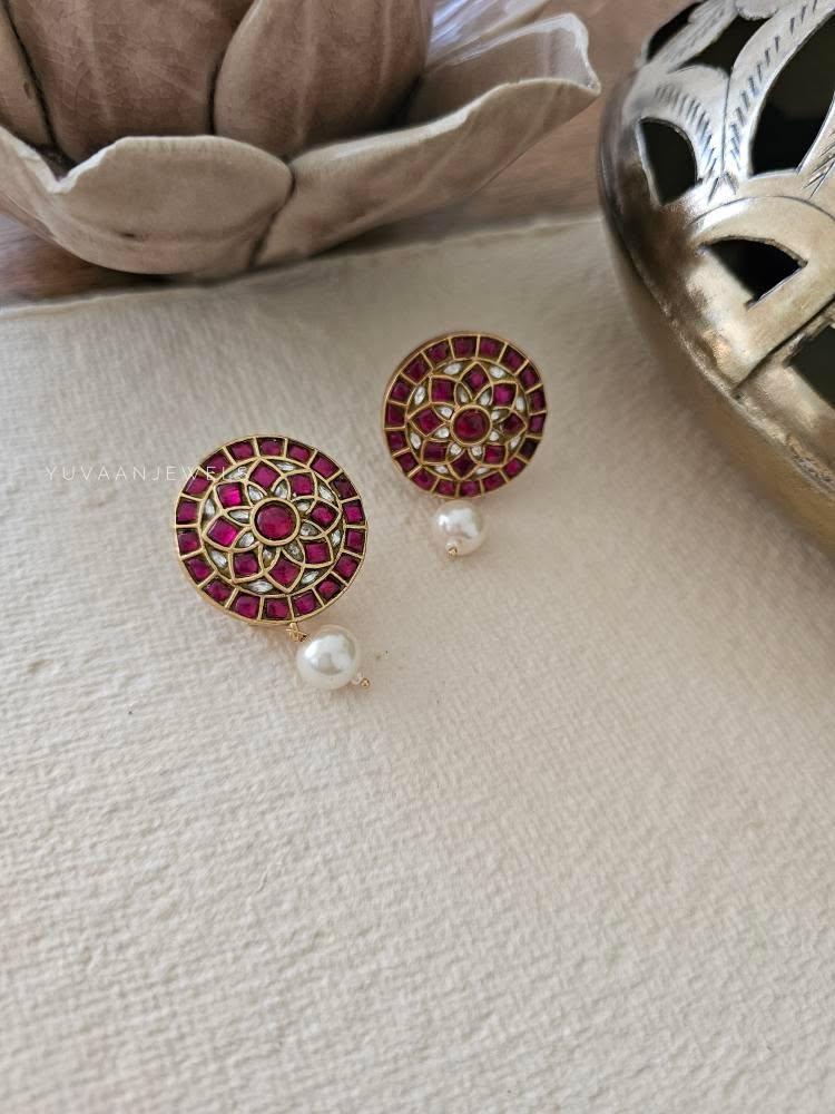 Rewa polki delicate chain necklace Thumbnail