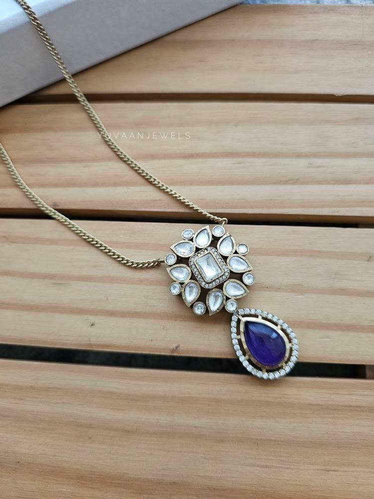 Tanya polki delicate necklace Thumbnail