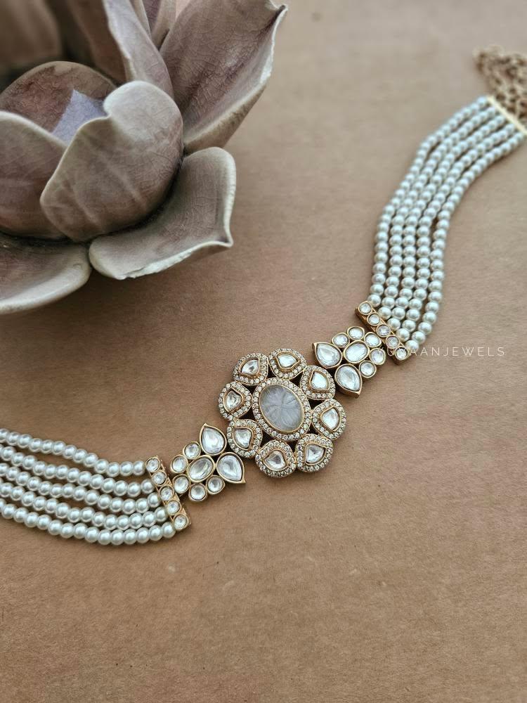 Ayesha polki choker Thumbnail