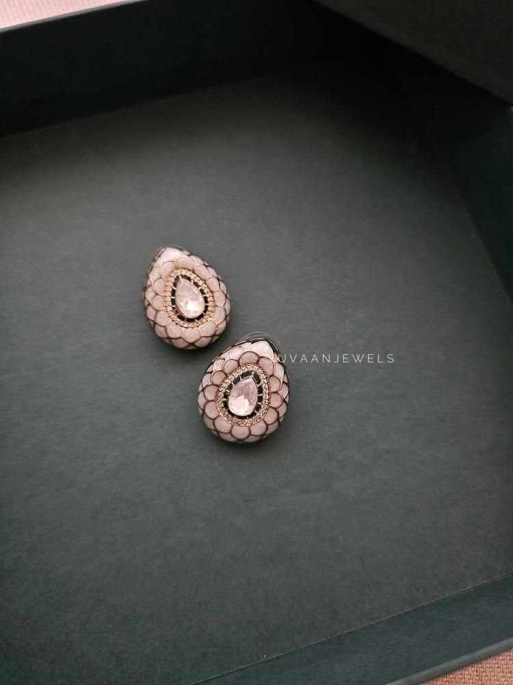 Karuna delicate polki necklace Thumbnail